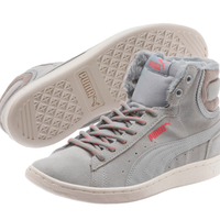 PUMA 彪马 Vikky Mid Corduroy High-Top 女士休闲鞋