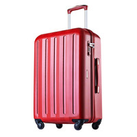 愛可樂 ECHOLAC   PCT008P 万向轮旅行箱 28英寸 红色 