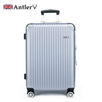 antler 安特丽 A844 万向轮拉杆箱 20英寸 银色 