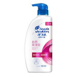 海飞丝洗发水丝质柔滑680ml *2件