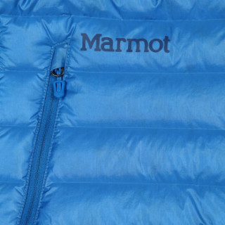 Marmot 土拨鼠 J81090 男款户外800蓬鹅绒轻量羽绒服 亮蓝色 S 