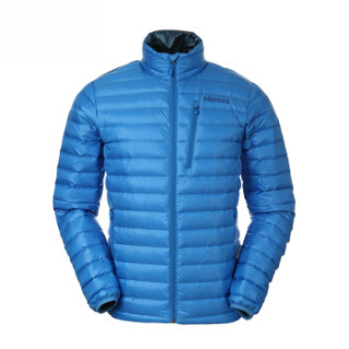 Marmot 土拨鼠 J81090 男款户外800蓬鹅绒轻量羽绒服 亮蓝色 M