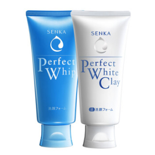 SENKA 珊珂 绵润泡沫洁面2件套(洁面乳120g+白泥洁面乳120g)