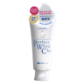 SENKA 珊珂 绵润泡沫洁面2件套(洁面乳120g+白泥洁面乳120g)