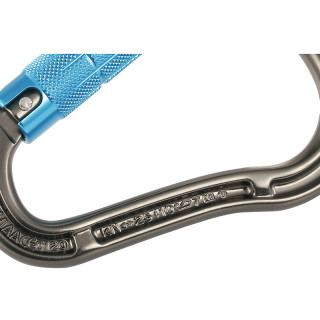 MAMMUT 猛犸象 2210-01530 Bionic HMS 户外攀岩锁扣 蓝色