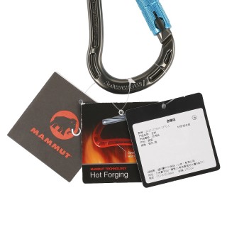 MAMMUT 猛犸象 2210-01530 Bionic HMS 户外攀岩锁扣 蓝色