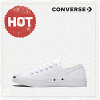 CONVERSE 匡威 Jack Purcell LTT 中性款帆布鞋 40 白色 