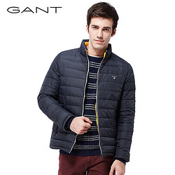 GANT/甘特冬新品 男士外套轻薄保暖净色羽绒服短款冬季上衣74824