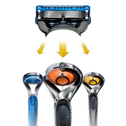 Gillette 吉列 锋隐致顺 剃须刀套装（1刀架1刀头+4刀头）