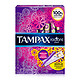 TAMPAX 丹碧丝 幻彩系列易推导管棉条 普通流量 16支装 *4件