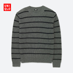 优衣库 UNIQLO 优衣库 402925 男士圆领针织衫