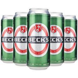 贝克（Beck's）啤酒 500ml*24听 *3件