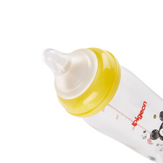 pigeon 贝亲 AA151 Disney系列 自然实感宽口径玻璃彩绘奶瓶 240ml  240ml 米奇 L奶嘴 