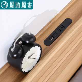 原始原素 E210 简约白橡木床