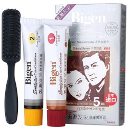Bigen 美源发采 快速黑发霜 884天然棕色 *5件