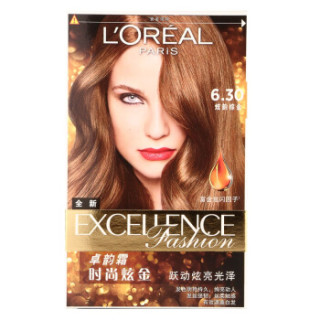 L\'OREAL PARIS 巴黎欧莱雅 卓韵霜时尚系列卓韵霜时尚炫金染发霜