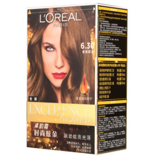 L\'OREAL PARIS 巴黎欧莱雅 卓韵霜时尚系列卓韵霜时尚炫金染发霜