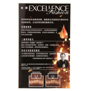 L\'OREAL PARIS 巴黎欧莱雅 卓韵霜时尚系列卓韵霜时尚炫金染发霜