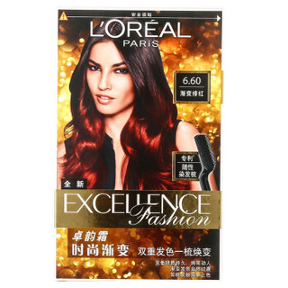 L'OREAL PARIS 巴黎欧莱雅 卓韵霜时尚染发霜 渐变绯红