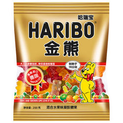 HARIBO 哈瑞宝 金熊橡皮糖（混合水果味） 200g *14件