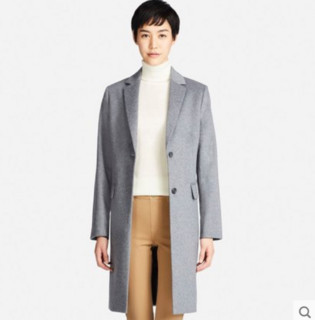 UNIQLO 优衣库 400732 女士羊毛羊绒混纺大衣