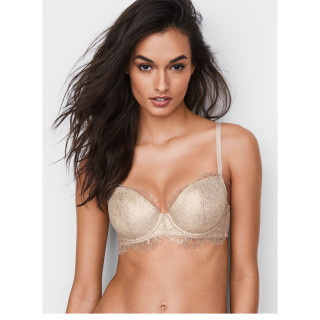 VICTORIA'S SECRET DA 11113543 女士文胸 34C 珍珠黑