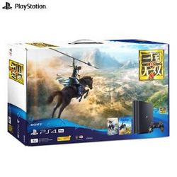 索尼（SONY）PlayStation 4 Pro 《真·三国无双8》限量珍藏套装（黑色）