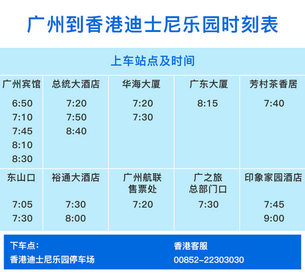 广州-香港 往返双程车票