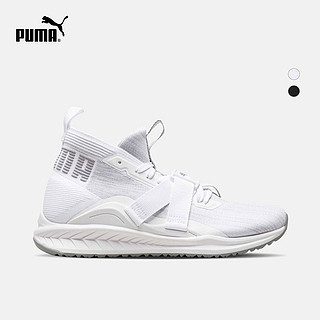 PUMA 彪马 IGNITE evoKNIT 2 男子休闲运动鞋 39 黑色/沥青色/彪马白 