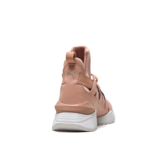 PUMA 彪马 Muse Echo Satin EP 女子休闲运动鞋 37.5 桃粉色