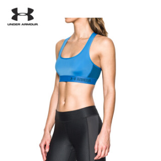 UNDER ARMOUR 安德玛Crossback 女款运动内衣  蓝色464 M 