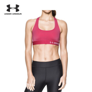 UNDER ARMOUR 安德玛Crossback 女款运动内衣  粉色600 M 