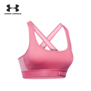 UNDER ARMOUR 安德玛Crossback 女款运动内衣 粉色600 M