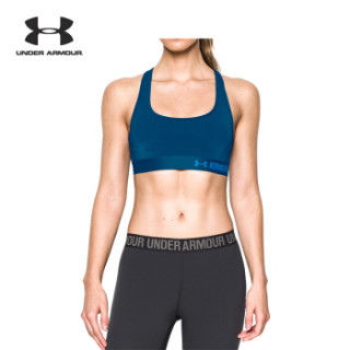 UNDER ARMOUR 安德玛Crossback 女款运动内衣  蓝色480 XL 