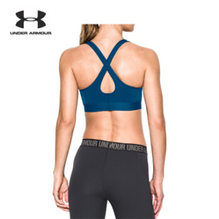 UNDER ARMOUR 安德玛Crossback 女款运动内衣  蓝色480 XL 