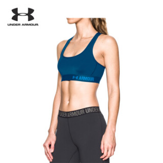 UNDER ARMOUR 安德玛Crossback 女款运动内衣 蓝色480 XL