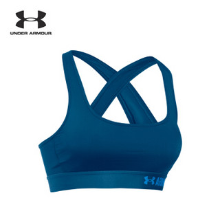 UNDER ARMOUR 安德玛Crossback 女款运动内衣  蓝色480 XL 