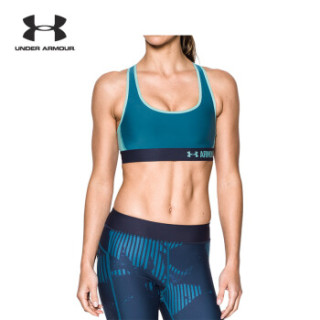 UNDER ARMOUR 安德玛Crossback 女款运动内衣 绿色953 M
