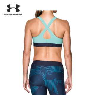 UNDER ARMOUR 安德玛Crossback 女款运动内衣 绿色953 M