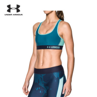 UNDER ARMOUR 安德玛Crossback 女款运动内衣 绿色953 M