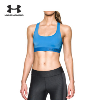 UNDER ARMOUR 安德玛Crossback 女款运动内衣 蓝色464 XL