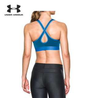 UNDER ARMOUR 安德玛Crossback 女款运动内衣 蓝色464 XL