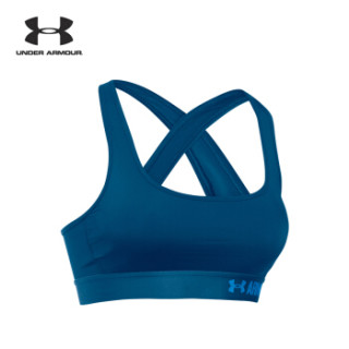 UNDER ARMOUR 安德玛Crossback 女款运动内衣 蓝色480 M