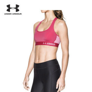 UNDER ARMOUR 安德玛Crossback 女款运动内衣 粉色600 S