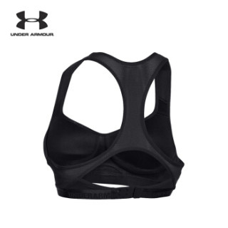 UNDER ARMOUR 安德玛 女款高强度运动内衣 黑色001 36A
