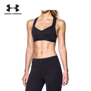UNDER ARMOUR 安德玛 女款高强度运动内衣 黑色001 36B