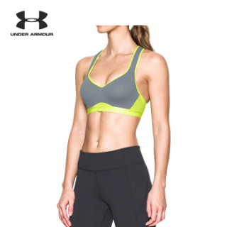 UNDER ARMOUR 安德玛 女款高强度运动内衣 灰色090 32B