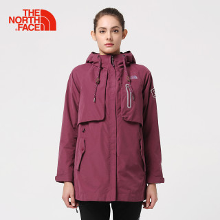 THE NORTH FACE 北面 3CIH 女款春夏防水透气冲锋衣 ZCE/四叶草绿 XL
