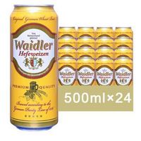 waidler 韦德 小麦啤酒 500ml*24听 整箱装 *2件