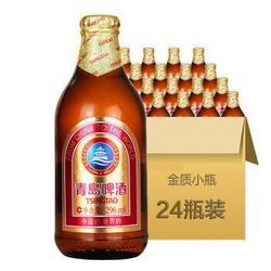 TsingTao 青岛 小棕金 11度 296ml*24瓶